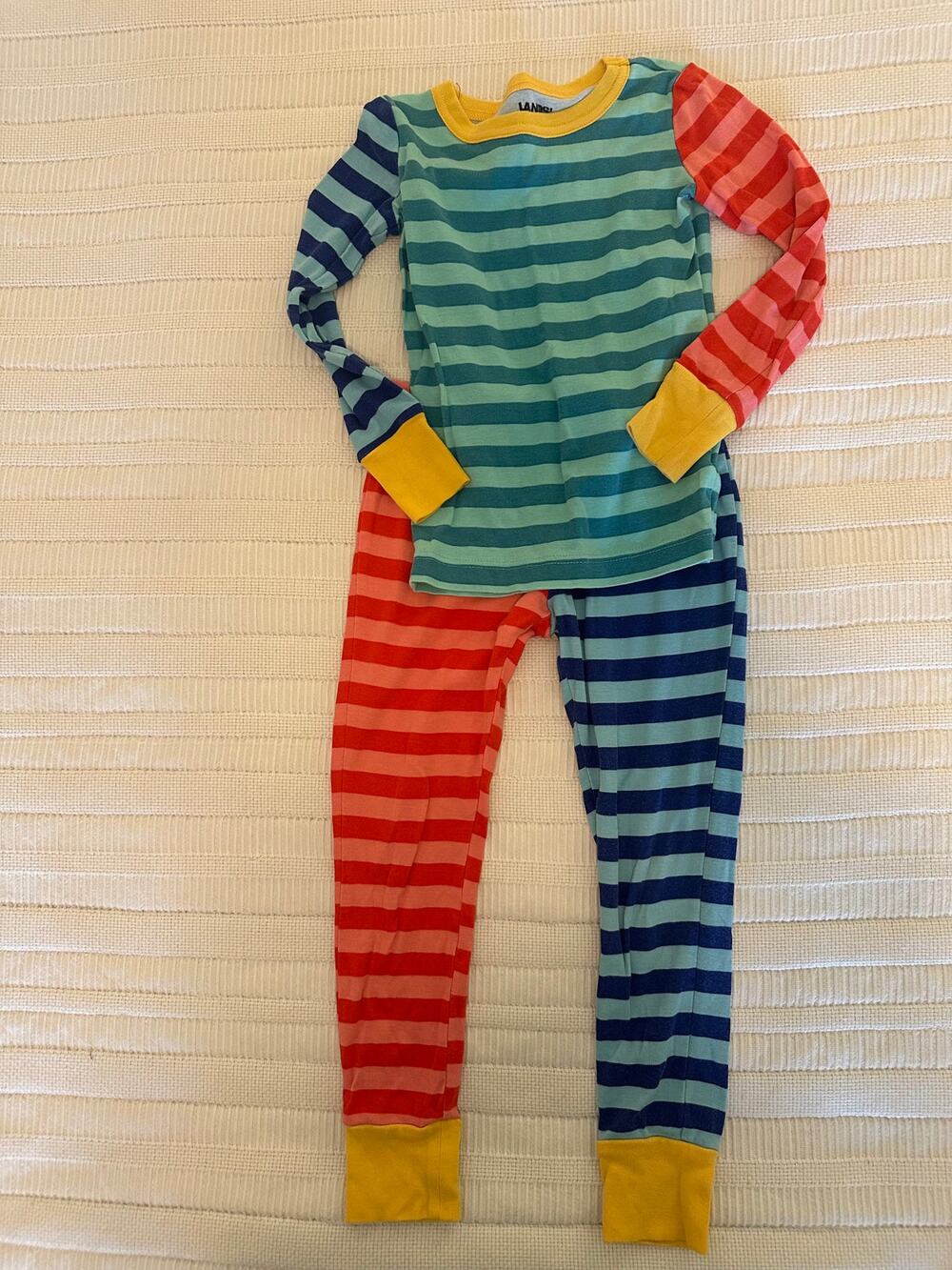 Lands' End 6 Multi-Stripe Pajamas
